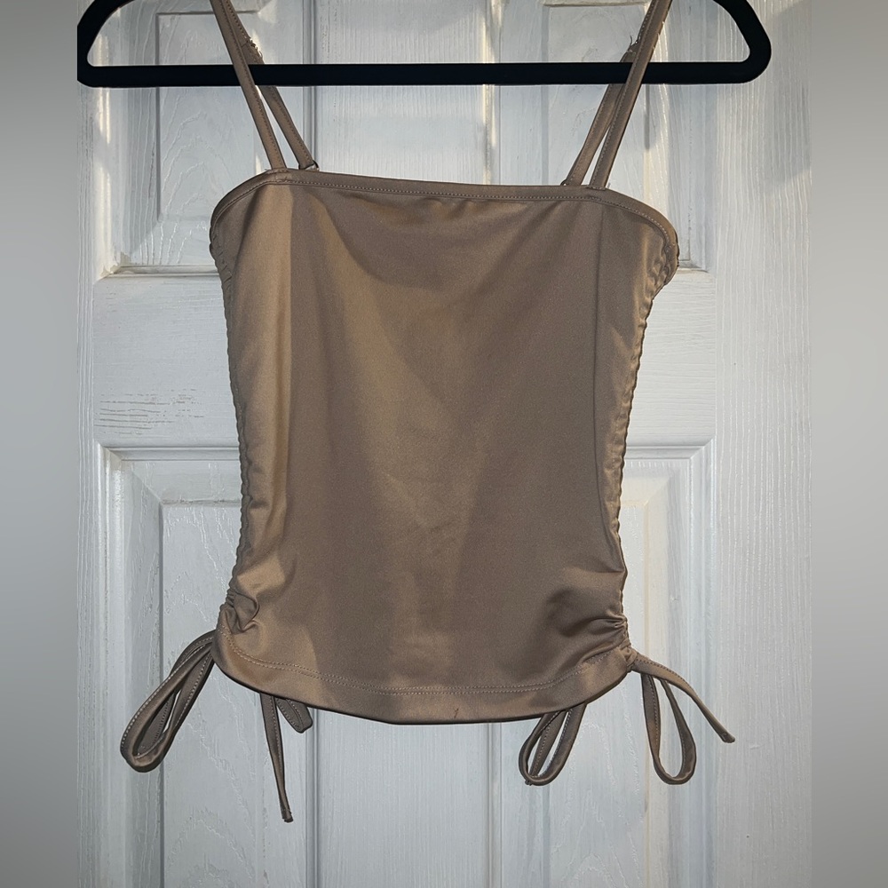 Tan adjustable Forever 21 Top